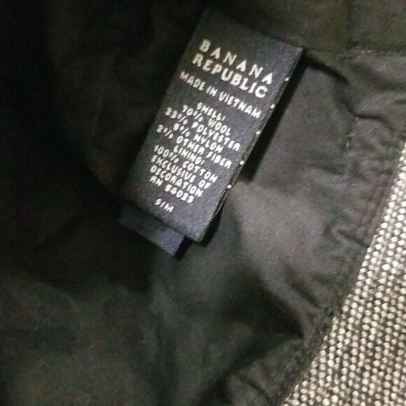 Banana Republic Tweed Bucket Hat Sz Small/Med ( Unisex ) - Picture 6 of 6